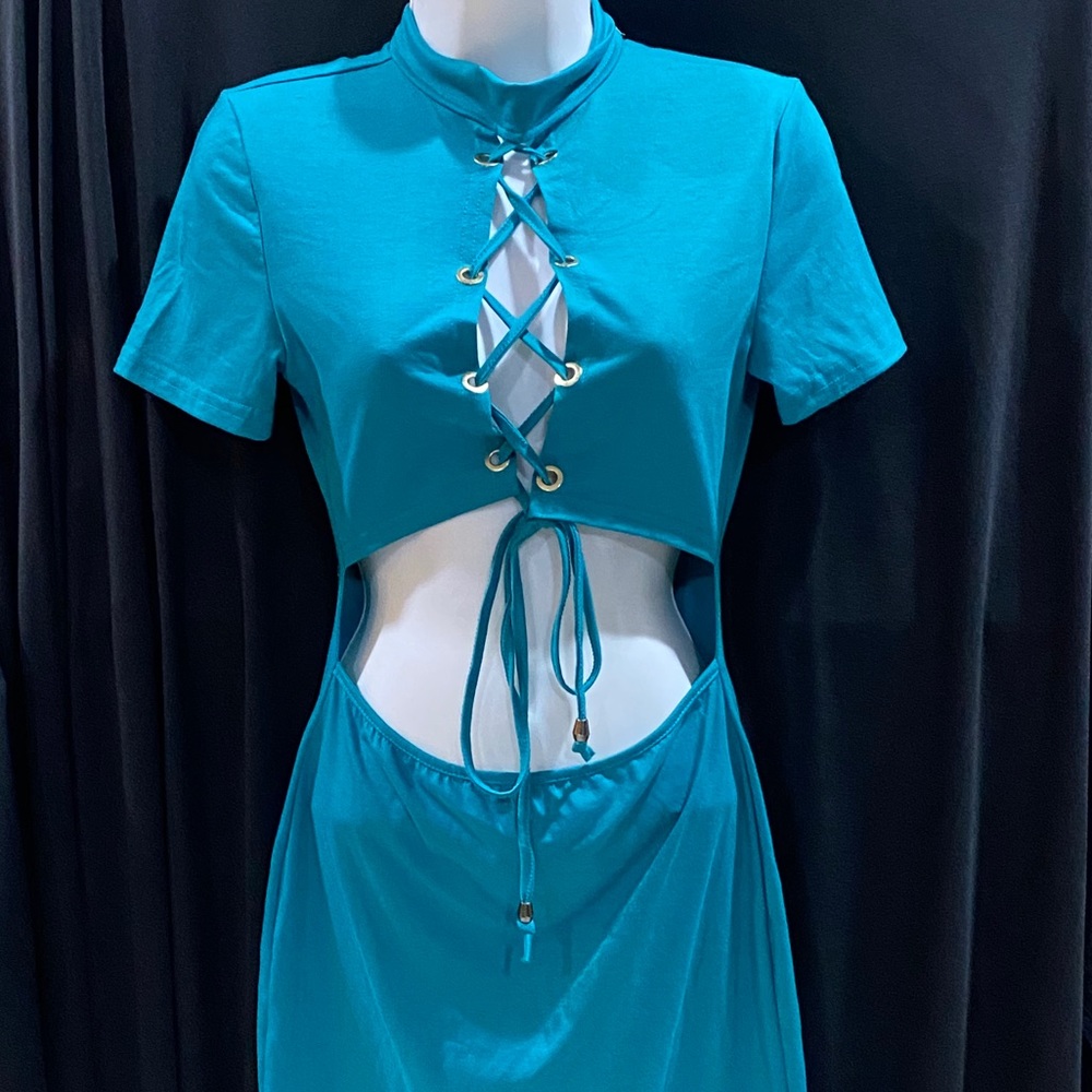 Sexy Turquoise Dress